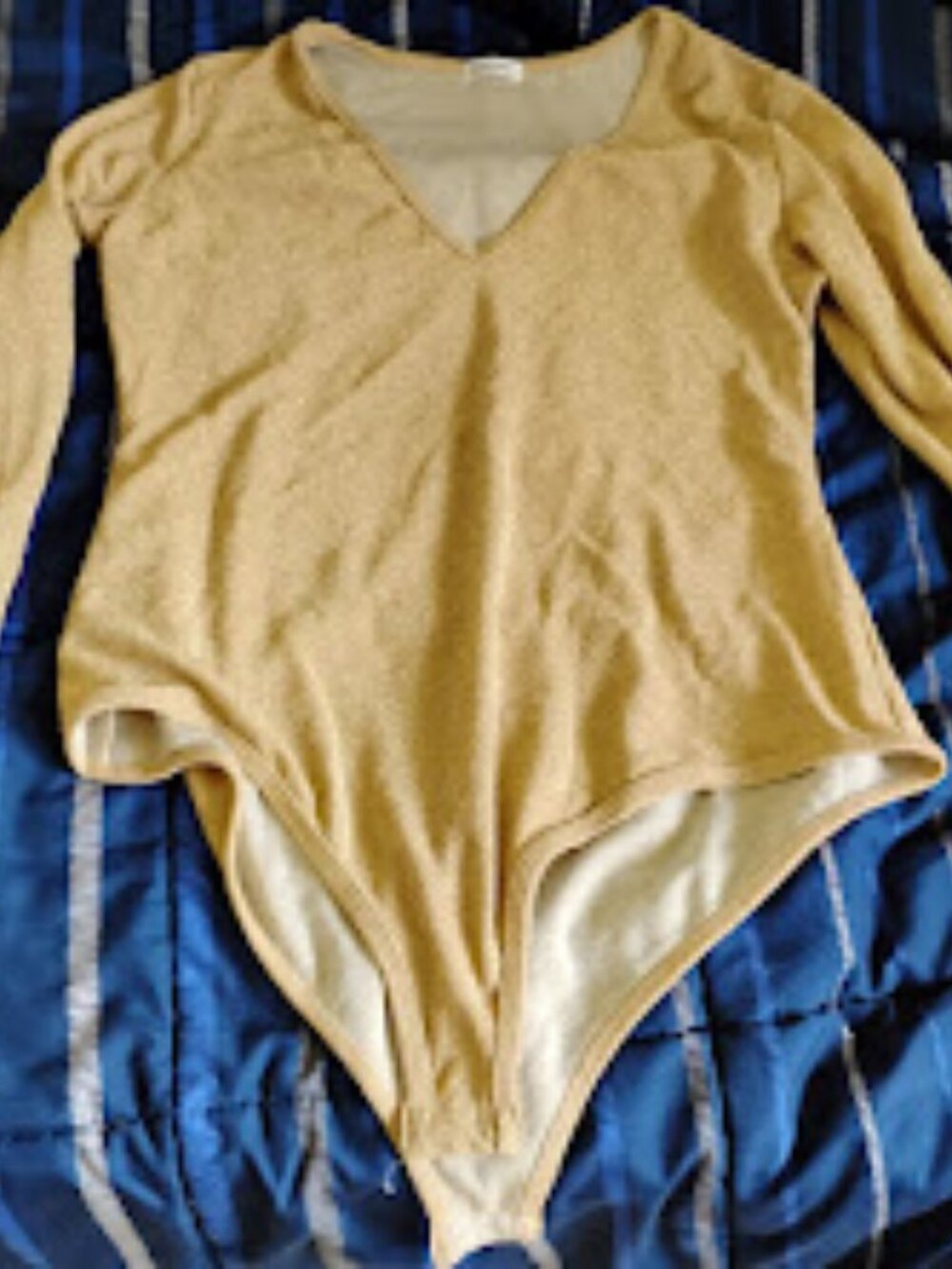 BelleLovin gold bodysuit size L